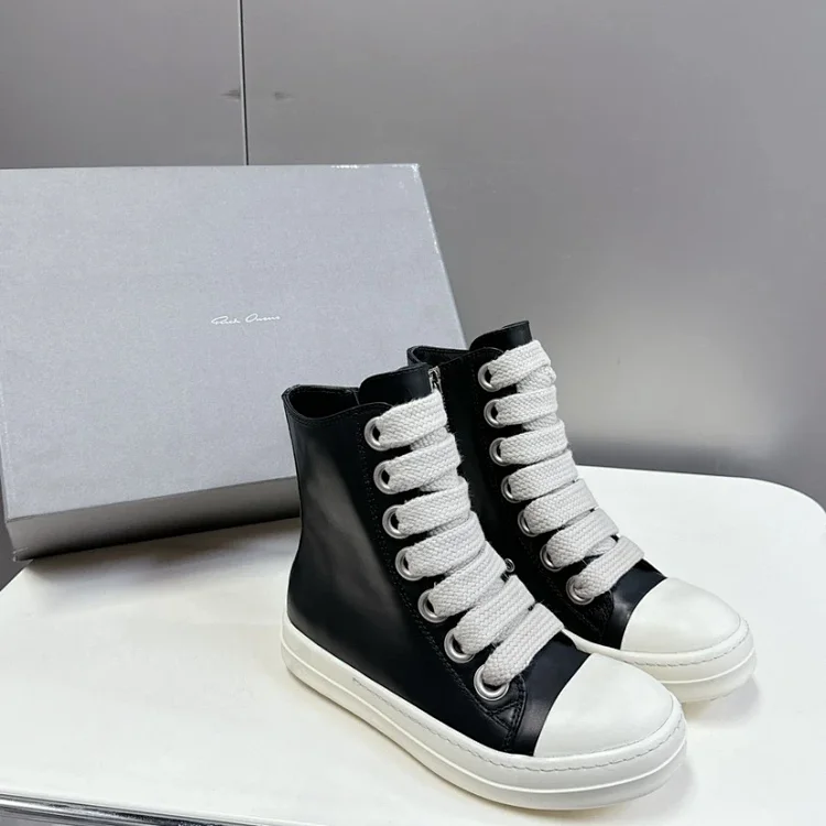 Raph Lauren High Top Sneakers Black Shoes