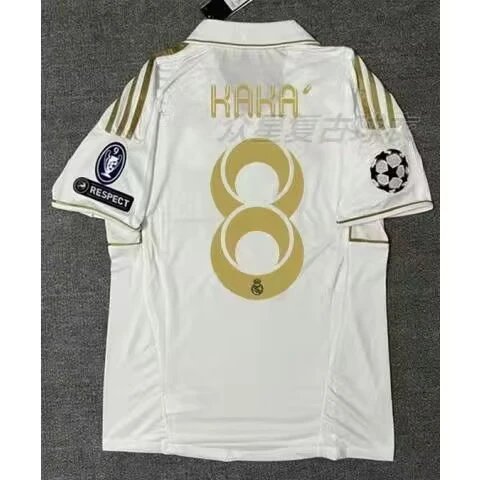 Real Madrid Kaka 8 Jersey White