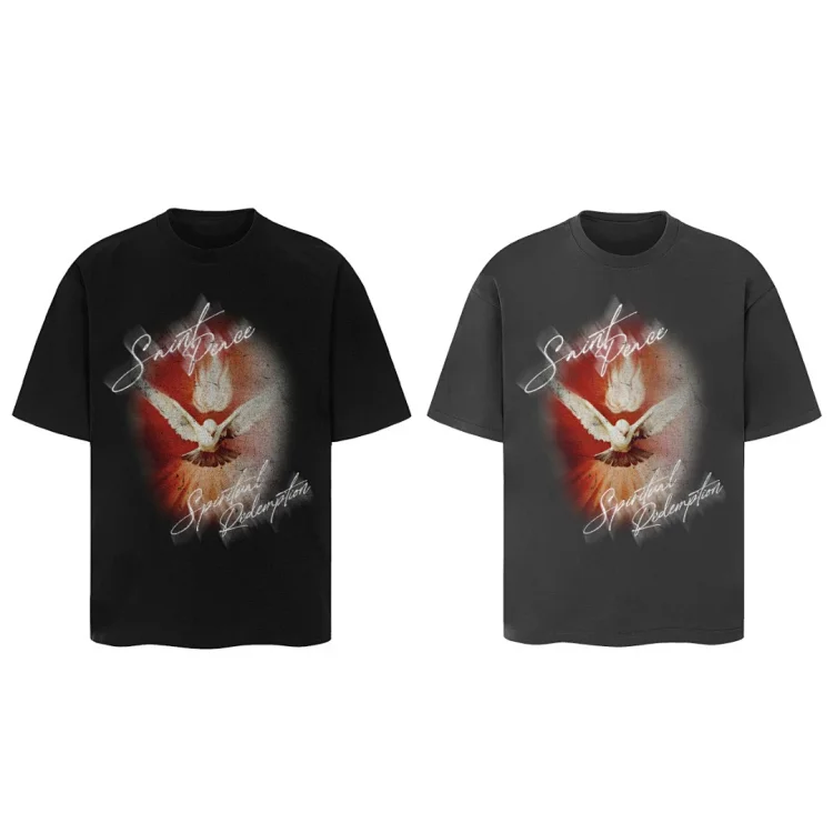 SAINT Deadly Woman Black T-Shirt, SAINT Deadly Woman Grey T-Shirt