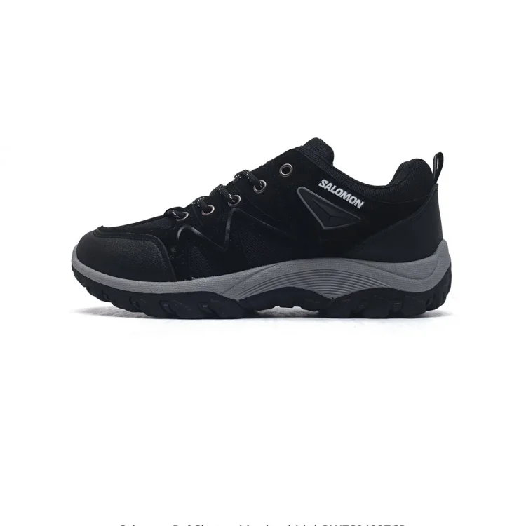 Salomon Running Shoes Black Grey Shoes