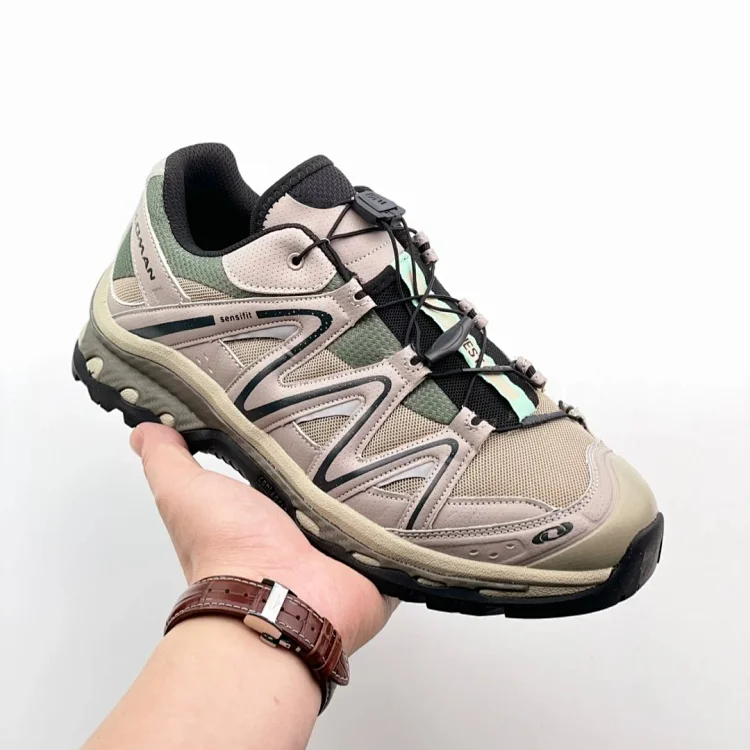 Salomon Sensifit Trail Running Shoes Beige Shoes