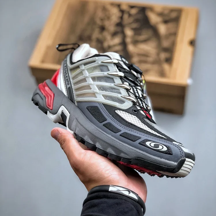Salomon Speedcross 5 Black White Red Shoes