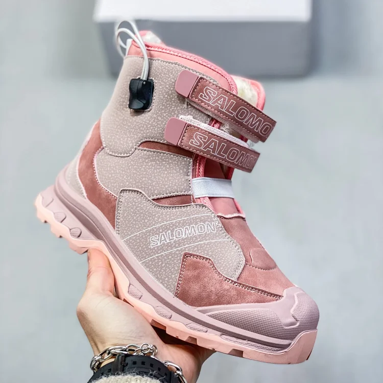 Salomon Winter Boots Pink Shoes
