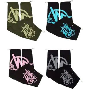 Smaris Tune Logo Socks Black, Blue, Pink Mise
