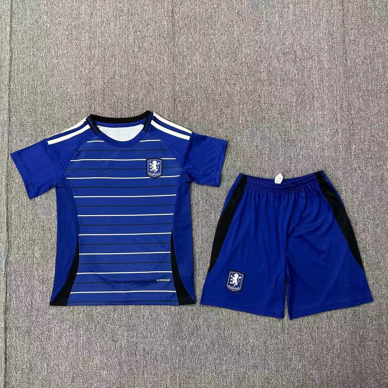 NIKE SHORTS INTER 2024/25 STADIUM HOME RAGAZZO a482938-1693 Black/Lyon Blue/White Dri-FIT Replica