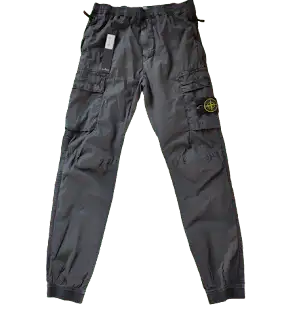 Stone Island Cargo Pants Black Pants