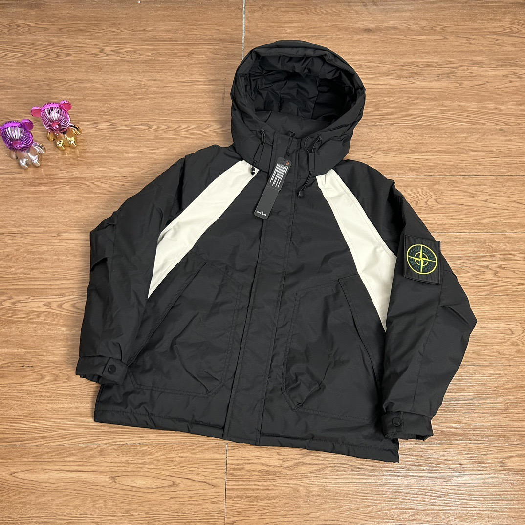 Stone Island Tech Fabric Jacket Khaki Green Jackets
