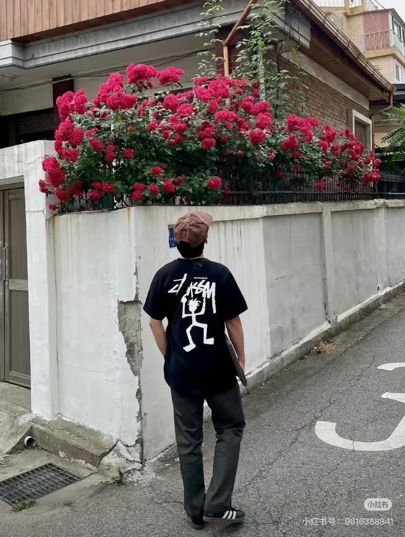 Stüssy Graphic T-shirt Black