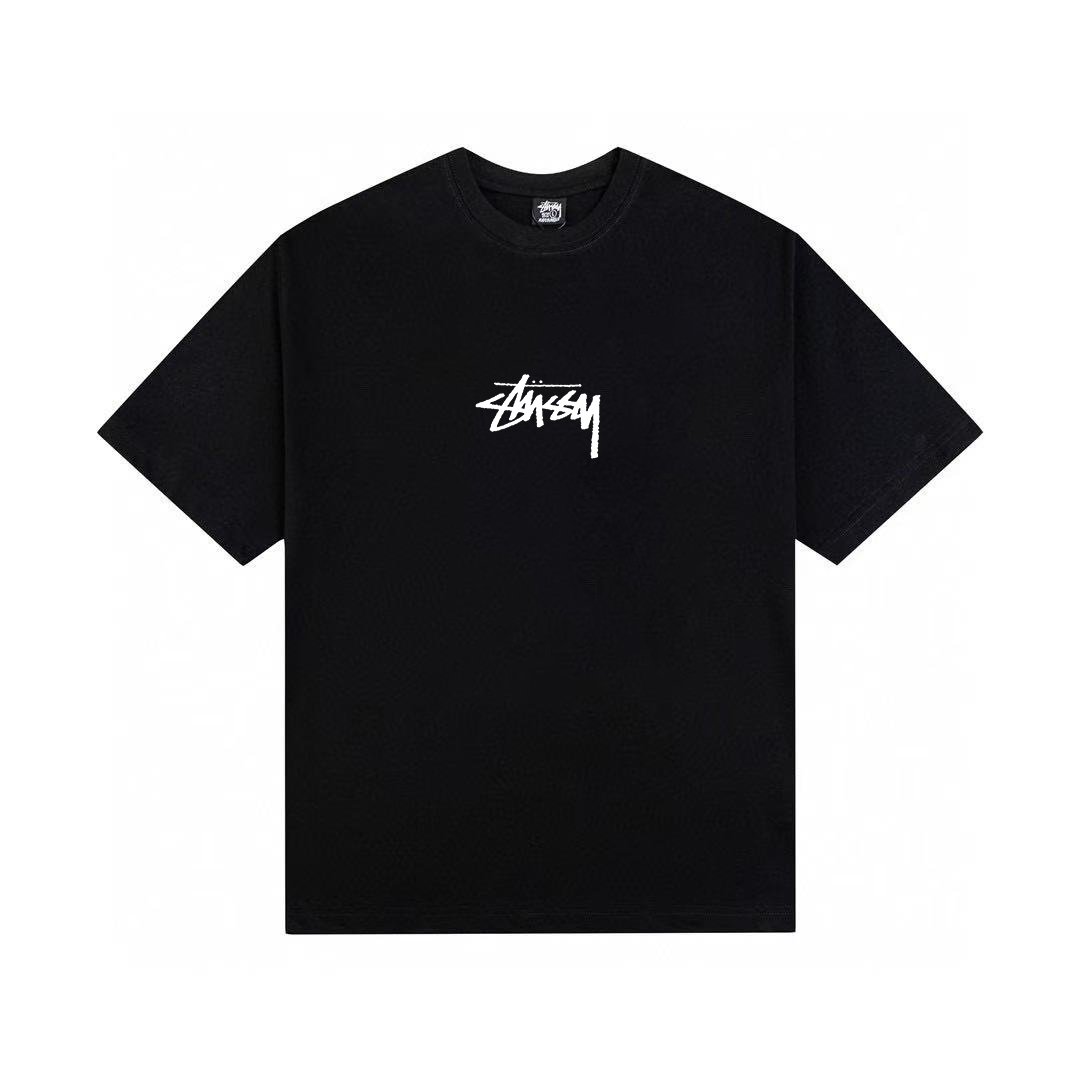 Stüssy Signature Logo T-Shirt Black
