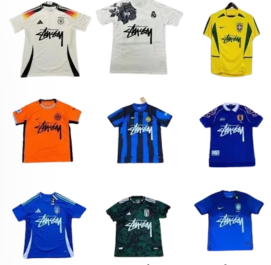 Stussy Football Jerseys, Various Colors, T-Shirts