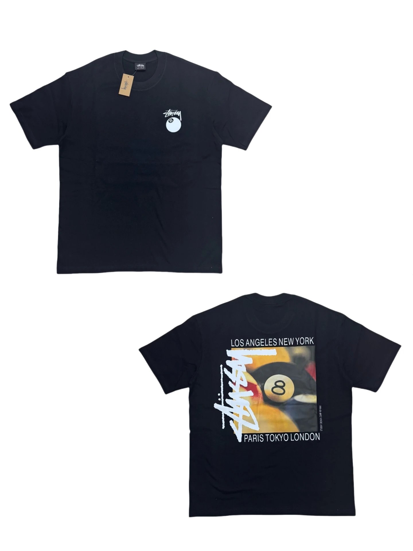 Supreme x Dragon Ball unisex short-sleeve T-shirt, loose, for couples, with cartoon print