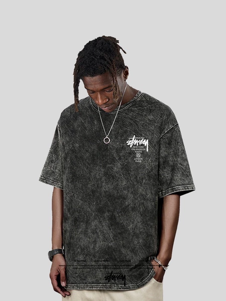 Stussy T-Shirt Black T-Shirts