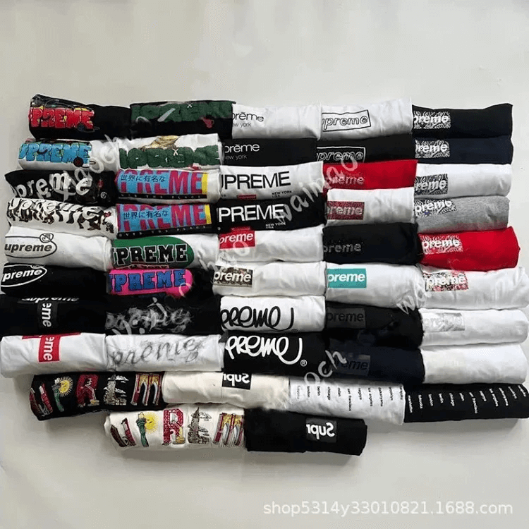 Supreme Graphic Logo T-Shirts Multicolor