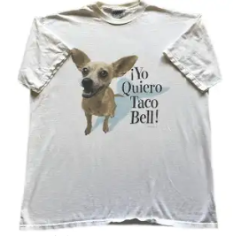 Taco Bell - Yo Quiero Taco Bell T-Shirt - White - T-Shirts
