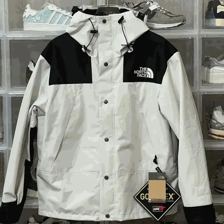 The North Face Gore-Tex Jacket White Black Jackets