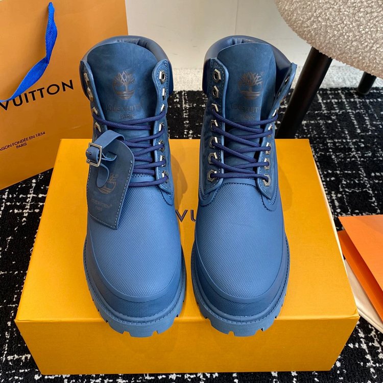 Timberland Boots Blue Shoes