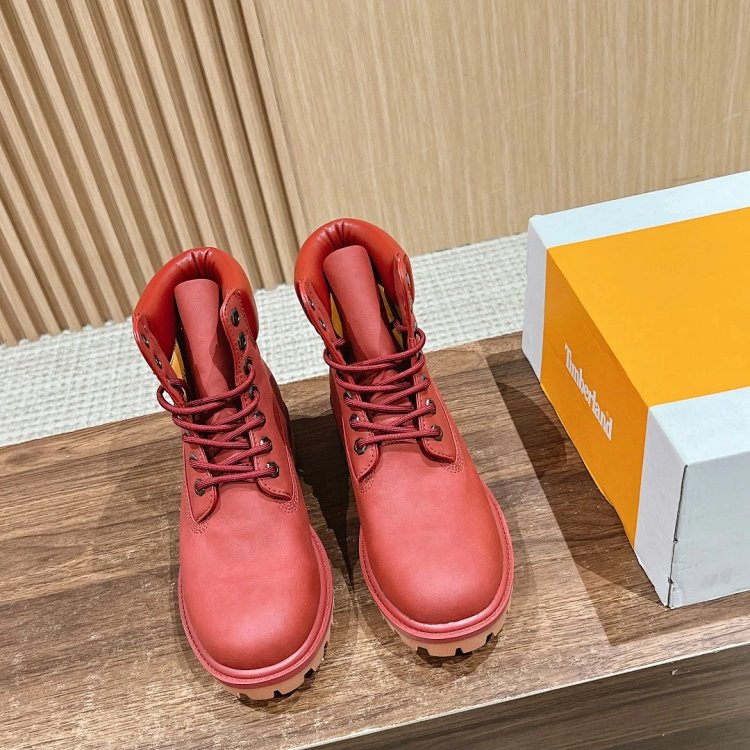 Timberland Red Boots Shoes