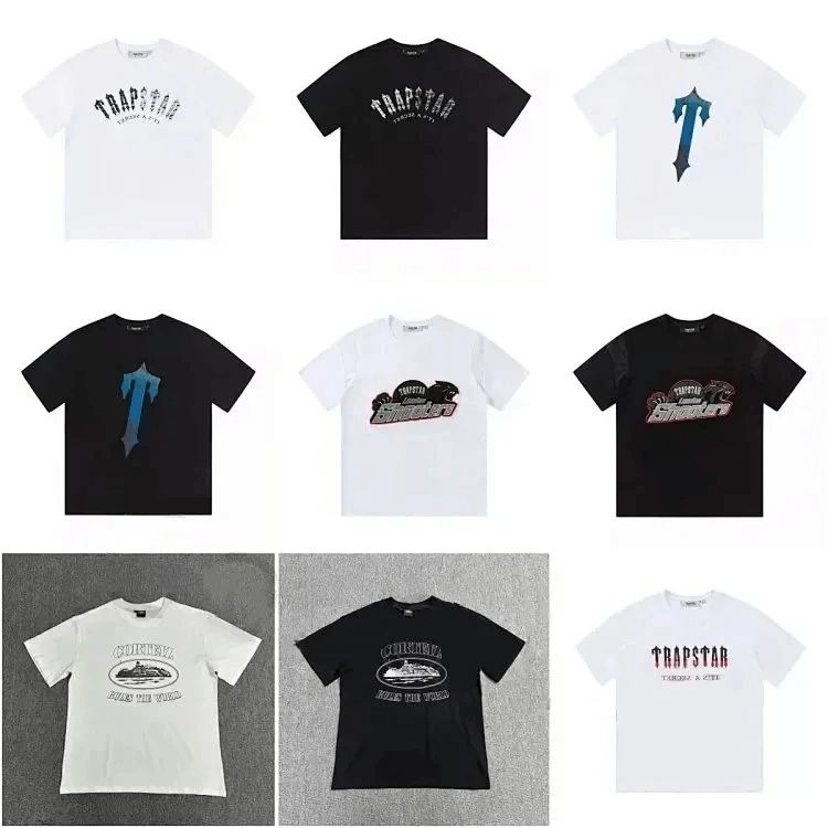 Trapstar Graphic T-Shirts Black & White