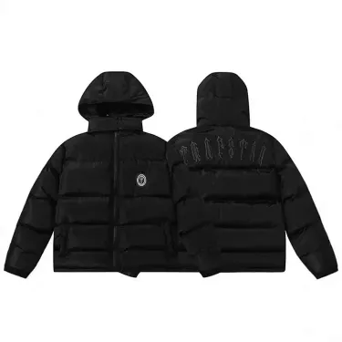 Trapstar Puffer Jacket Black Jackets
