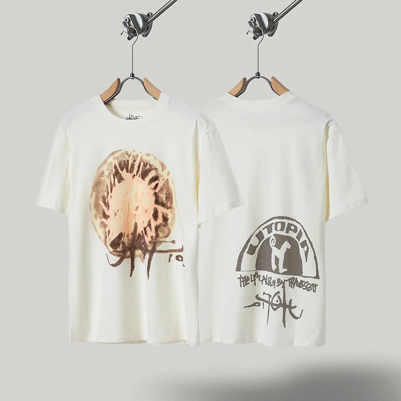 Travis Scott Utopia T-Shirt Cream