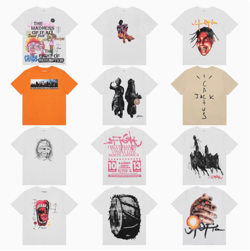 Travis Scott Utopia T-Shirts