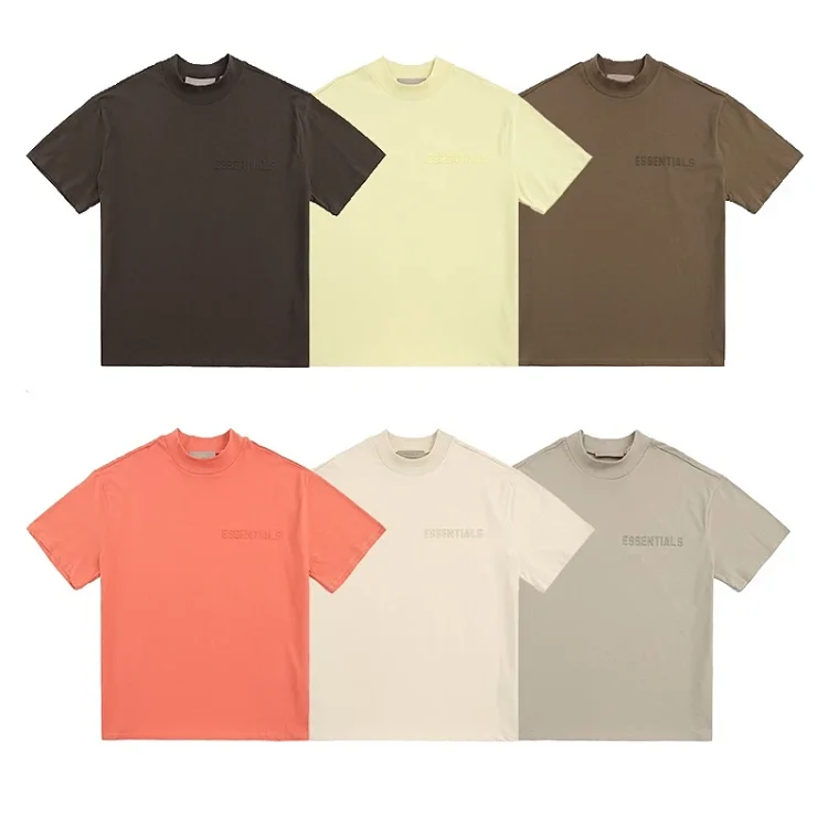 Essentials 2022AW FEAR OF GOD FOG ESSENTIALS SS Tee LOGO short-sleeve T-shirt