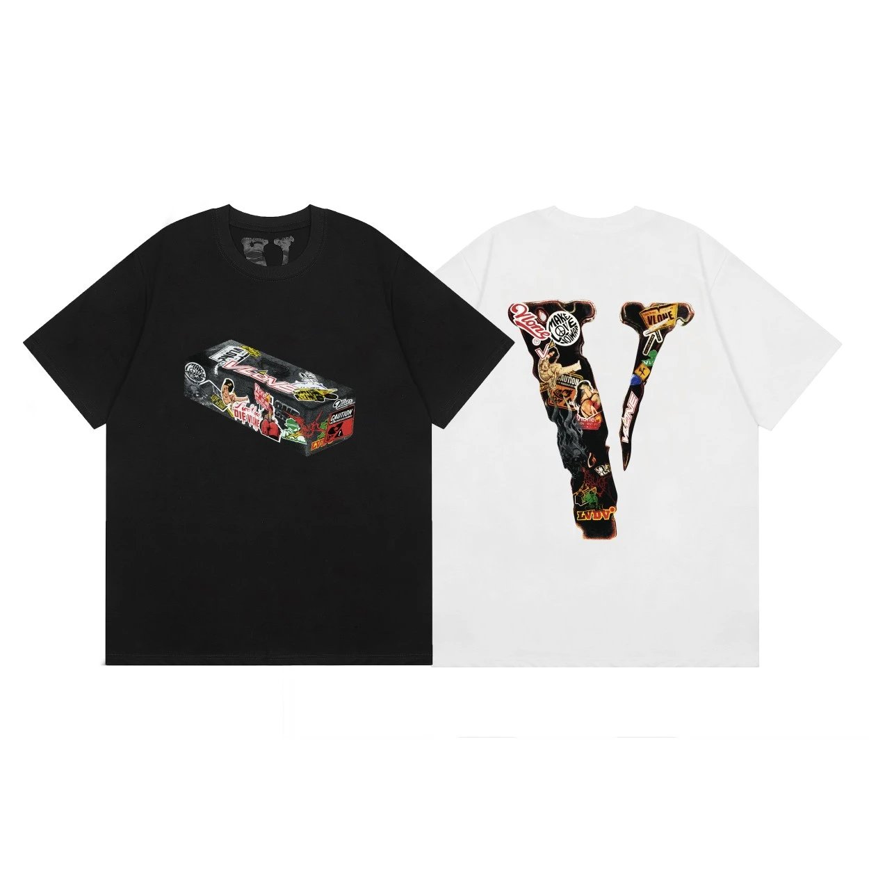 Gallery Dept. Work In Progress Distressed Printed Reversible Cotton-Jersey T-Shirt