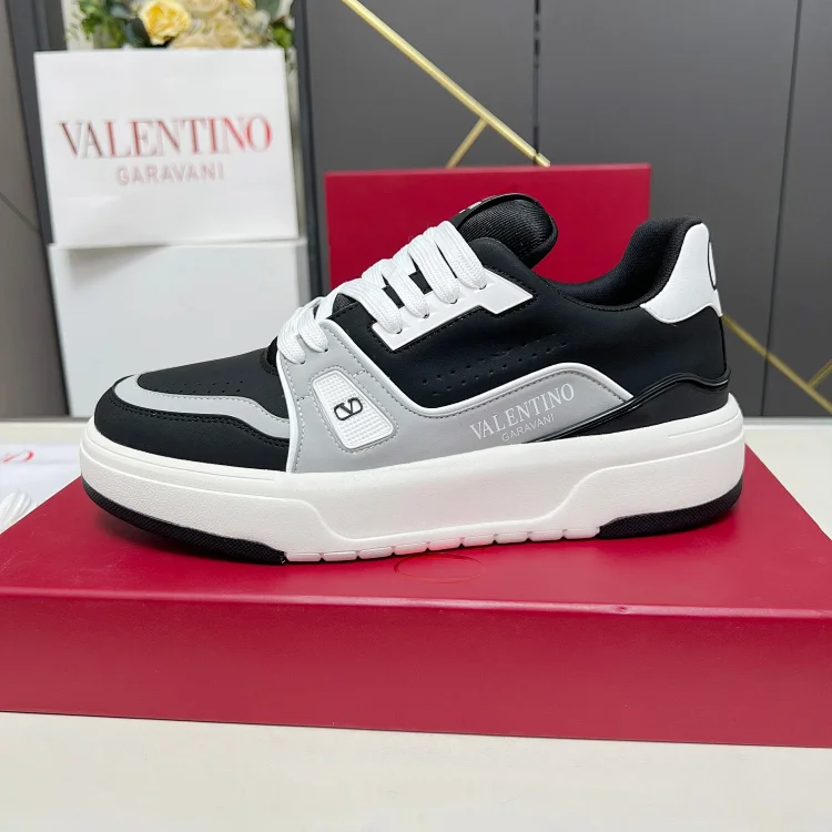 Valentino Garavani Sneakers Black/White/Gray Shoes