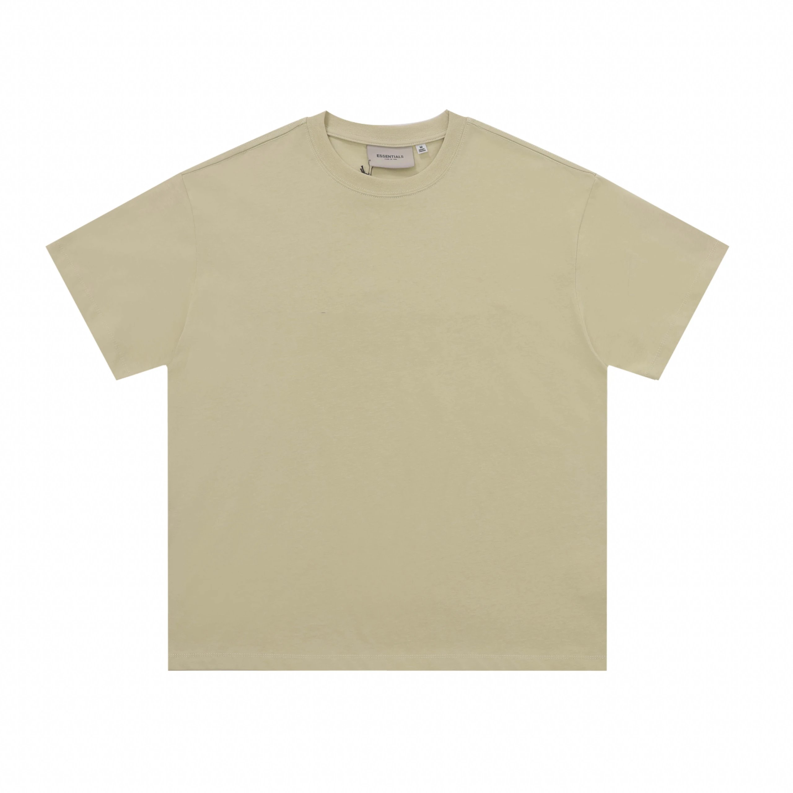 Stussy White Men's Basic T - shirt with Logo on Chest