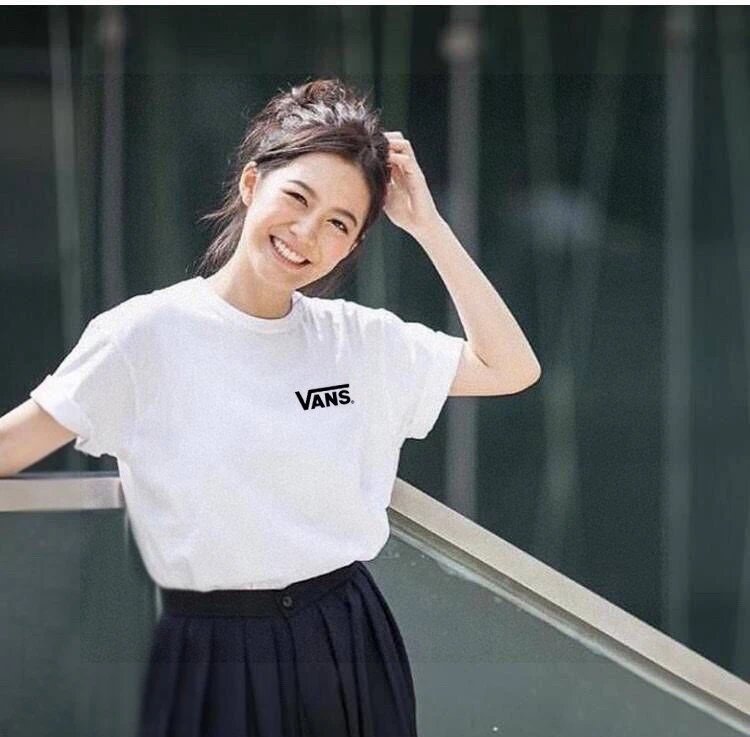 Vans Classic Logo Tee White