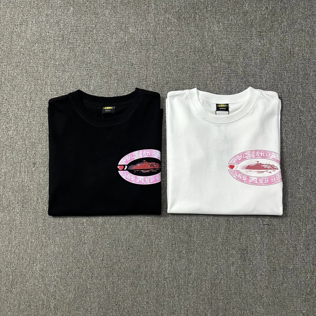 BAPE x Little Twin Stars Baby Milo White Graphic Men's Tee for FW24