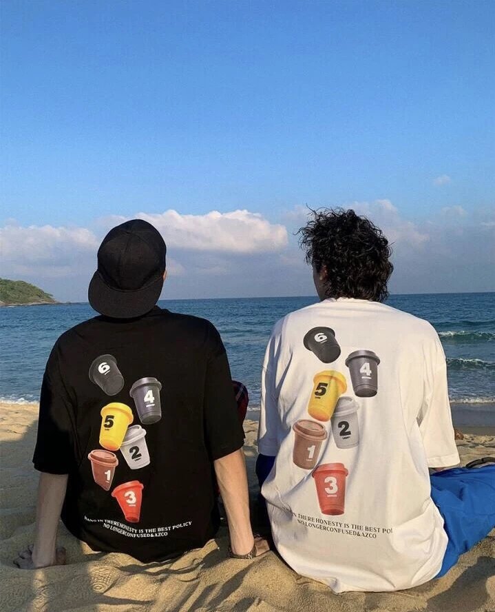 Black Pass Backstage Printed Men's T-Shirt