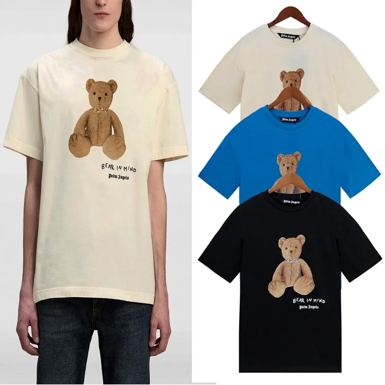 Bear In Mind Teddy Bear Graphic T-Shirt & PA x Moncler Racing Long Sleeve T-Shirt