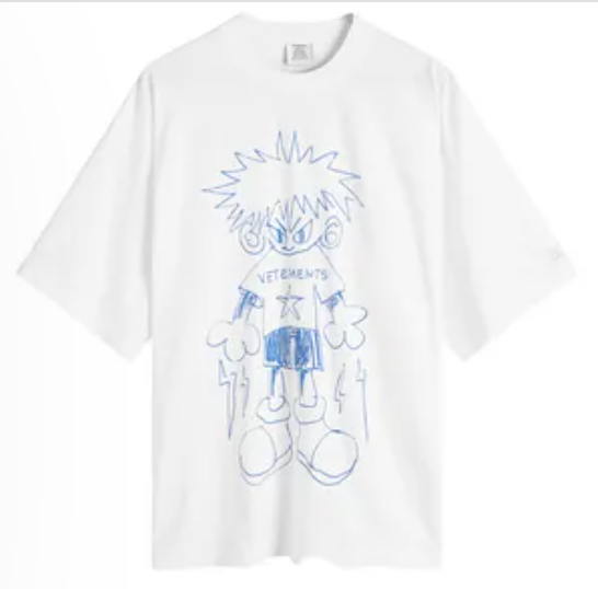 Vetements Graphic T-Shirt White T-Shirts