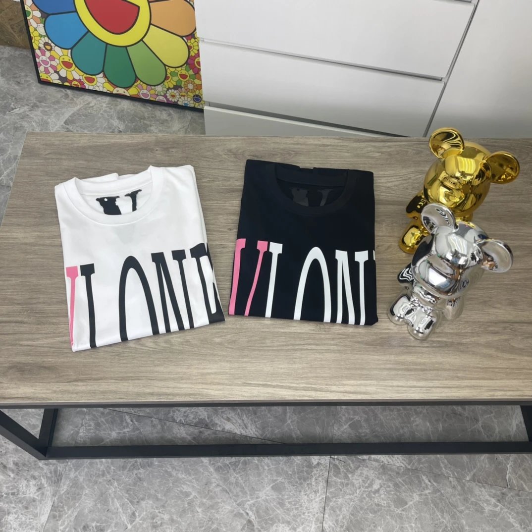 VLONE Logo T-Shirt - White and Black