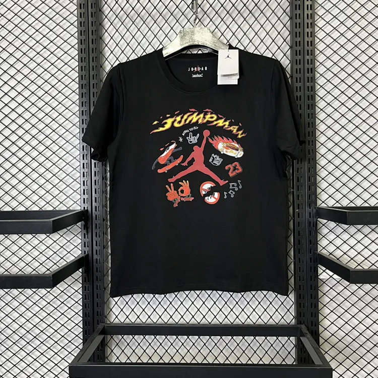 VLONE Outline V Tee - Black / Cream / White